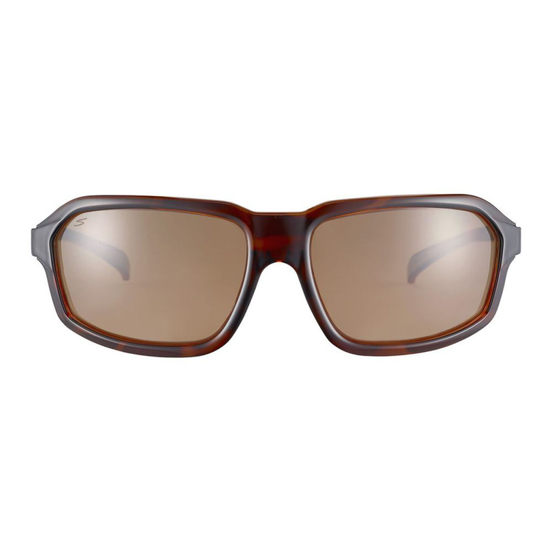 Brown resin sunglasses-null