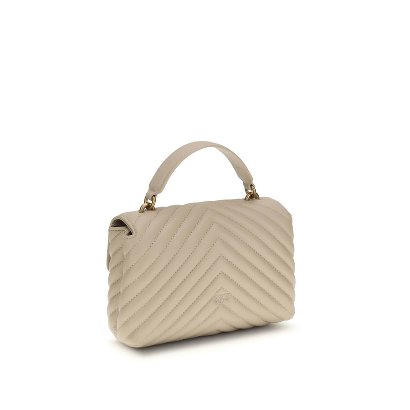 Beige calf leather bos taurus handbag-null