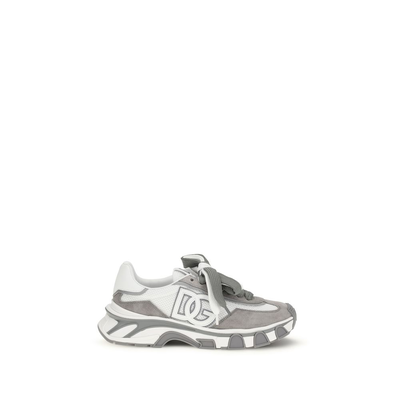 Gray calf leather bos taurus athletic sneakers, Grey, medium