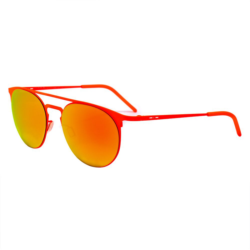 Orange metal sunglasses-null