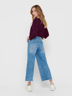 Onlglamour 3/4 top, Grey, medium