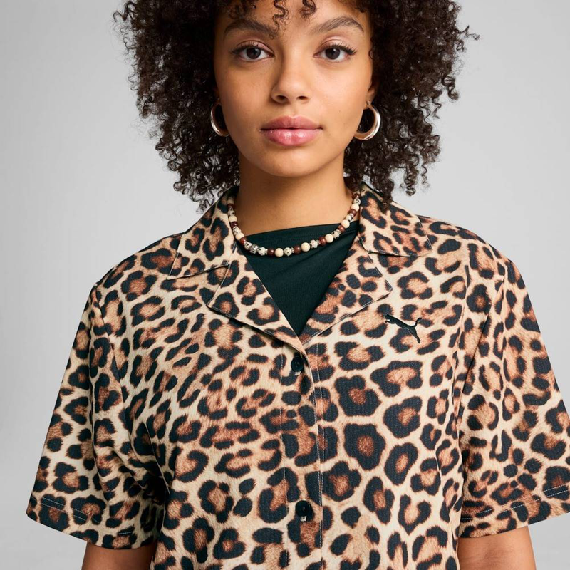Product image: Leo luxe relaxed aop shirt wv-null