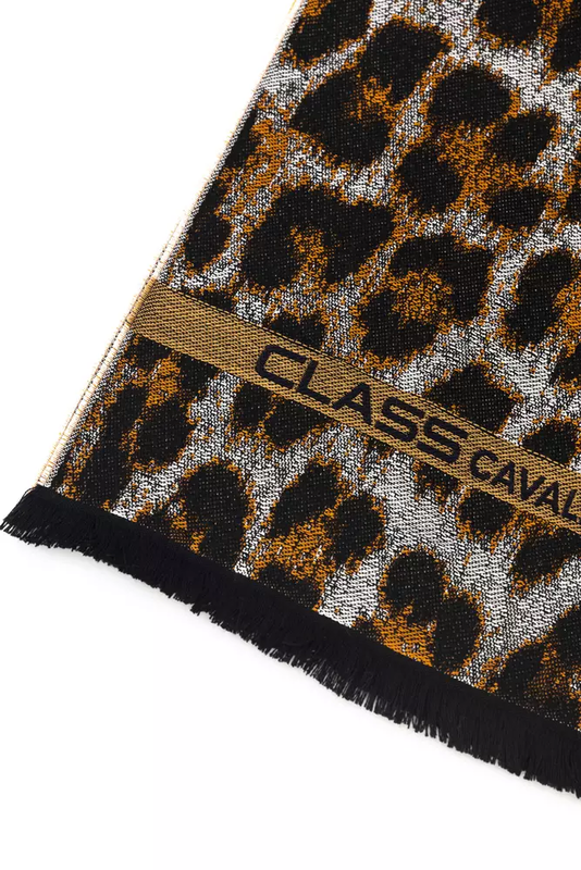 Brown wool men scarf-null