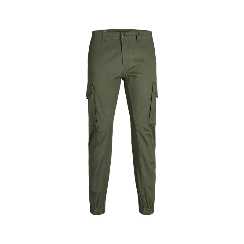 Jjipaul pants - olive night-null