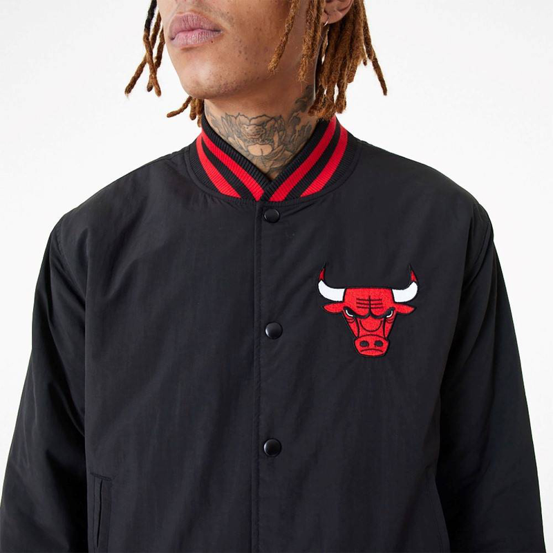 Team script bp bomber jacket chicago bulls-null