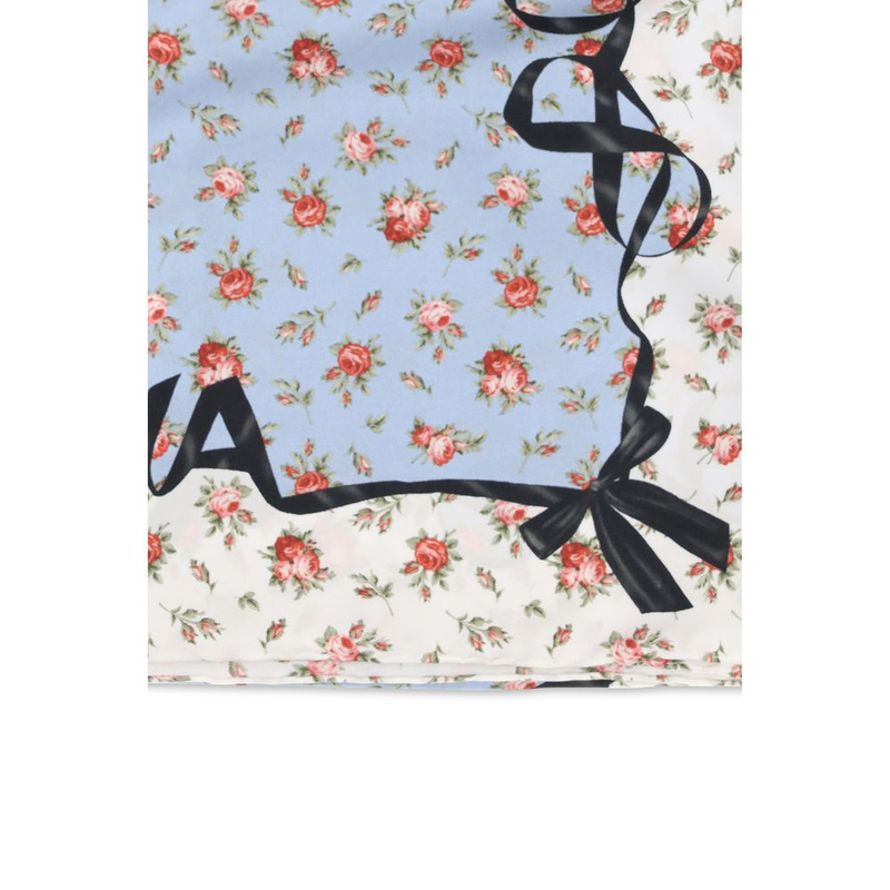 Multicolor silk scarf-null