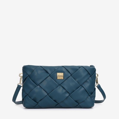 Ynot italy ladies bag, Petrol, medium