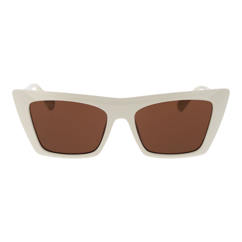 Beige plastic sunglasses-null