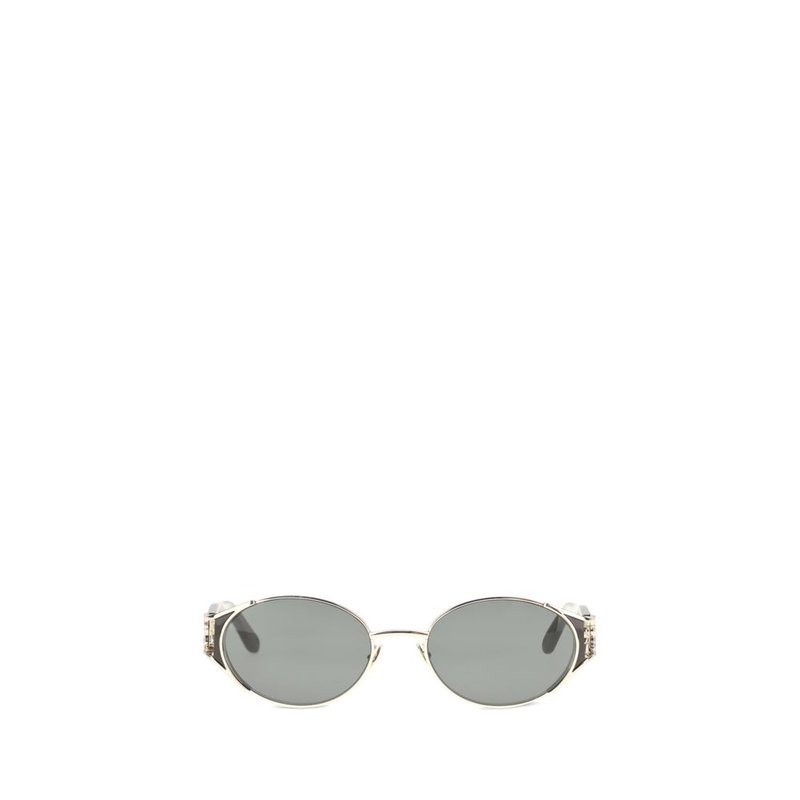 Black acetate sunglasses-null