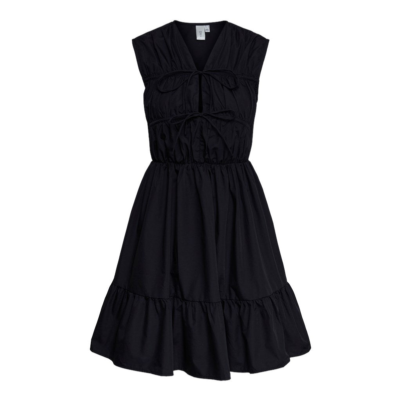 Yassascha sleeveless short Airy dress-null