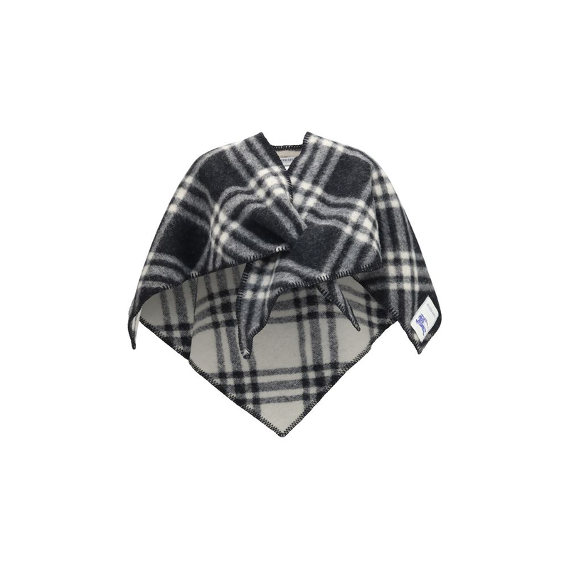 Gray wool oves aries scarf-null
