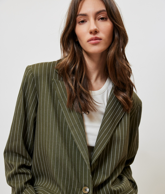 Josefine striped blazer-null