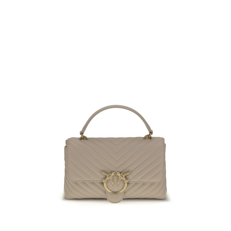 Beige calf leather bos taurus handbag-null