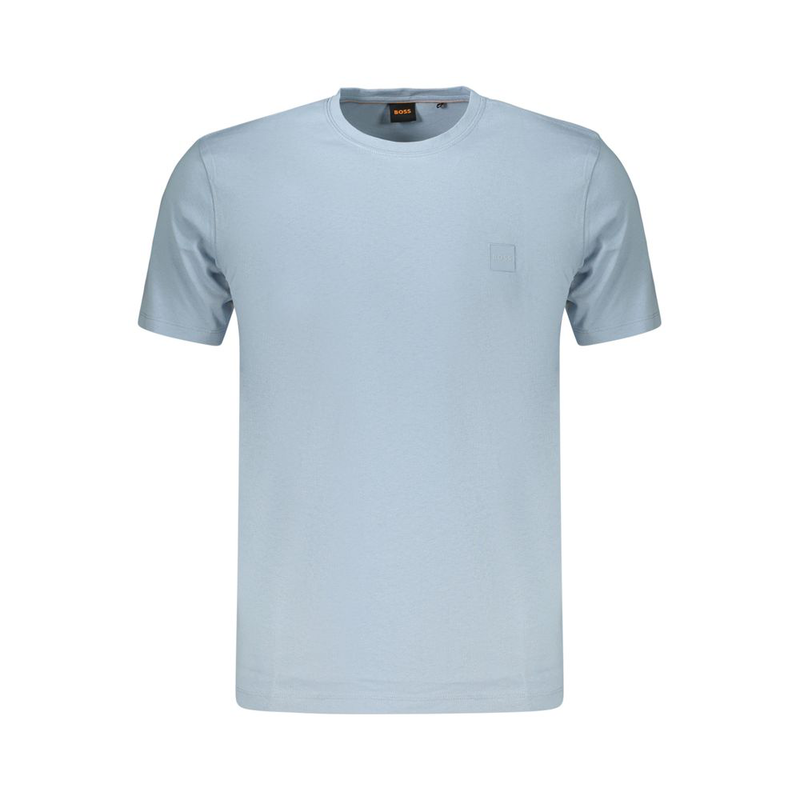 Azzurro cotton men's t-shirt-null
