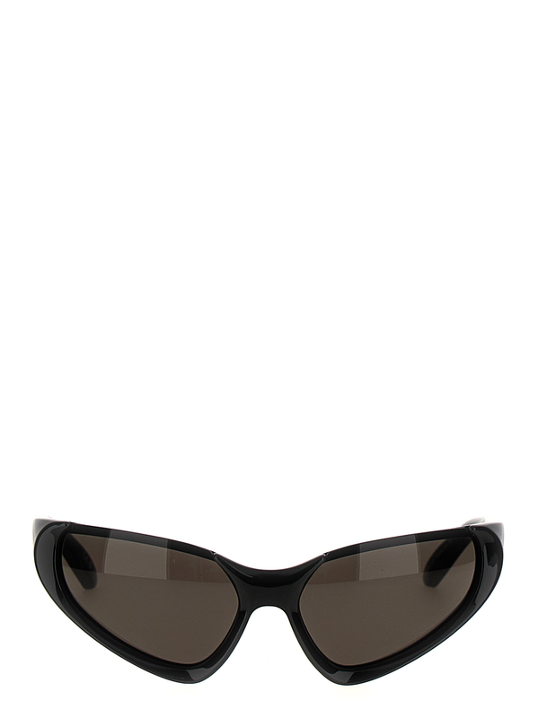 Black nylon sunglasses-null