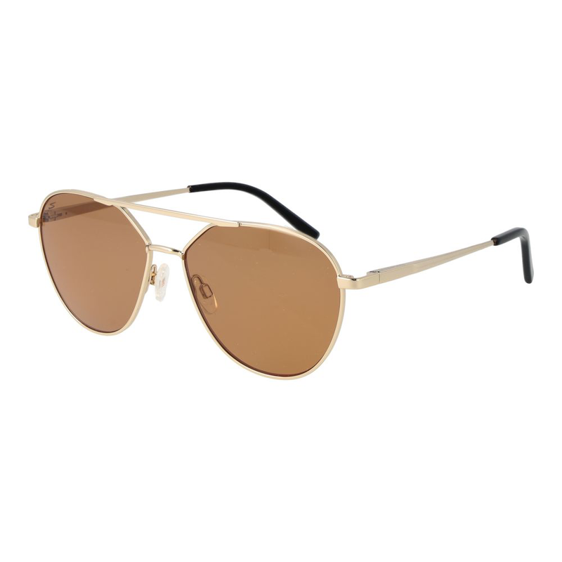 Gold plastic sunglasses-null