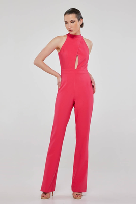 Morgan jumpsuit, Fuchsia, medium