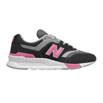 New balance 997 womens shoes, Black / Hot Pink, medium