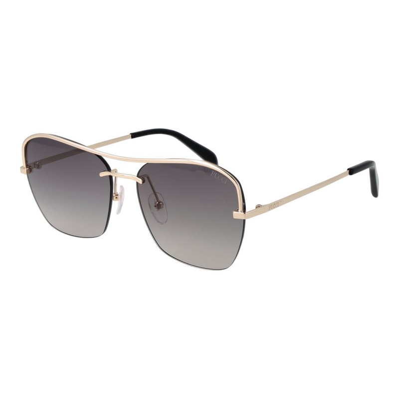 Gold metal sunglasses-null