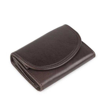 Fetiche men leather wallet, Brown, medium