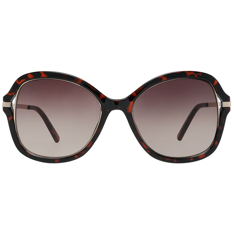 Brown metal & plastic sunglasses-null
