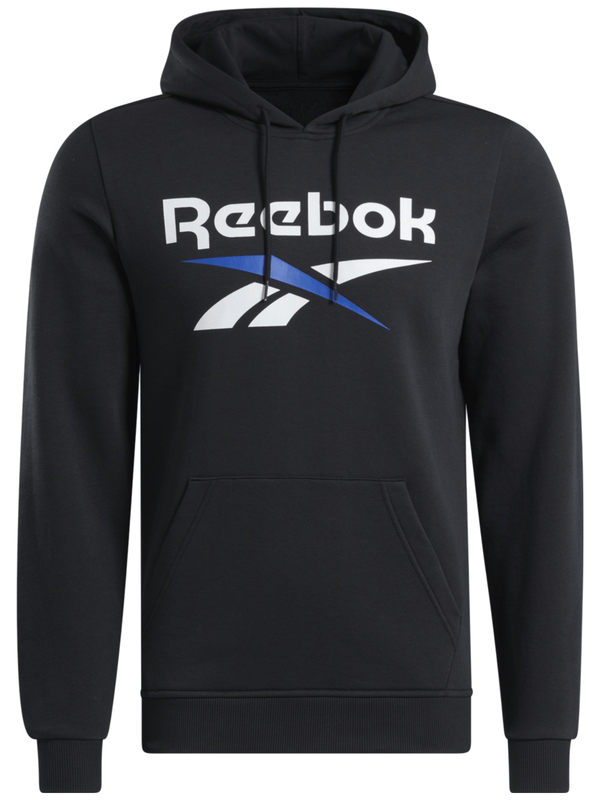 Reebok men's identity big logo fleece hoodie image number null