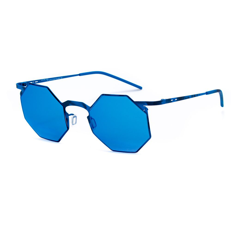 Blue metal sunglasses-null