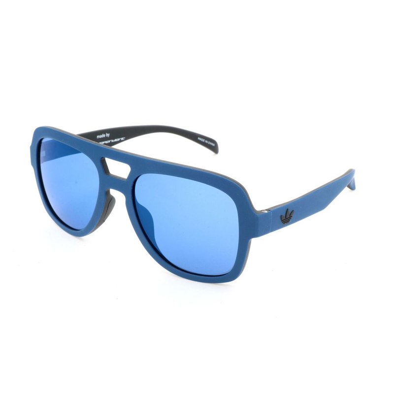 Blue plastic sunglasses-null