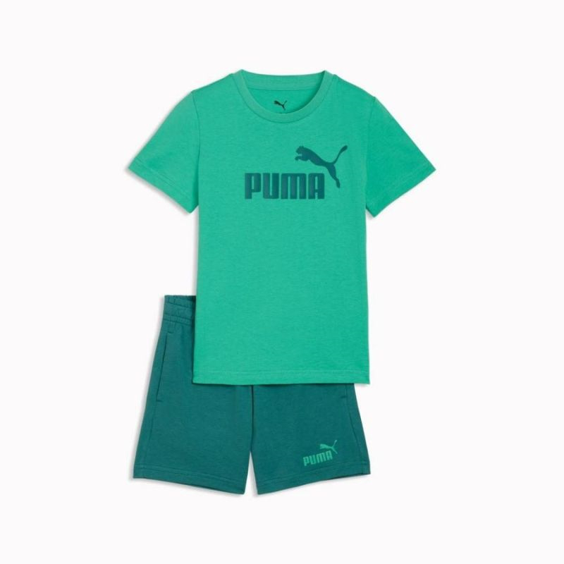 Puma ess no.1 logo tee and shorts set 685240-null