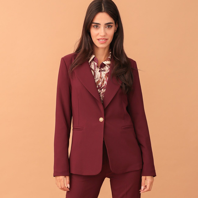 Victoria blazer - magenta, Bordeaux, medium