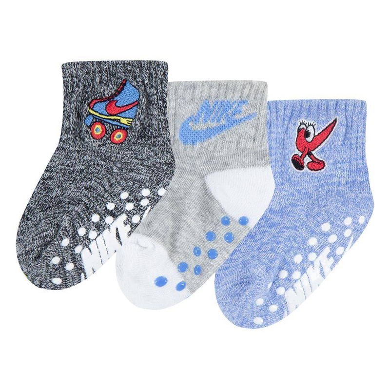 Nike "n" is for nike inf/tod ankle sock 3pk image number null