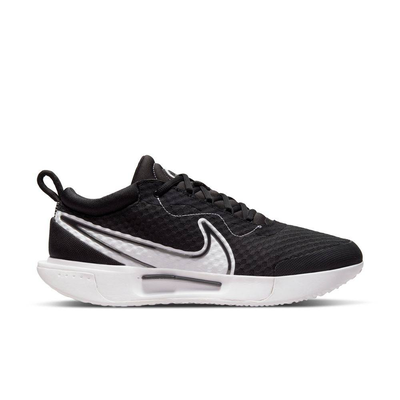 Zoom pro hard court tennis shoes, Black / White, medium