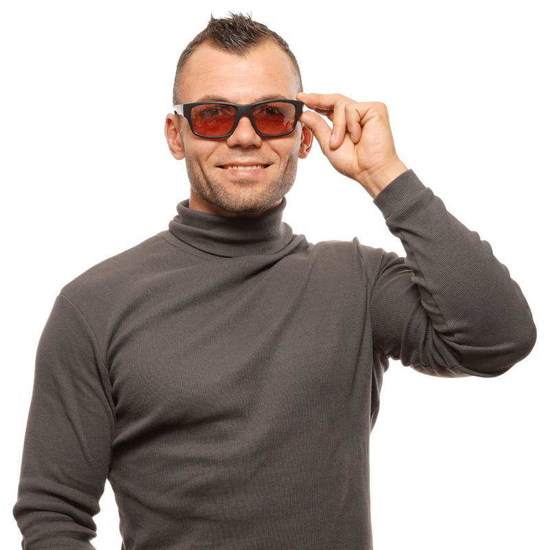 Black plastic sunglasses-null