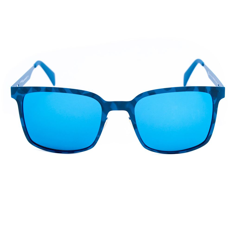 Blue metal sunglasses-null