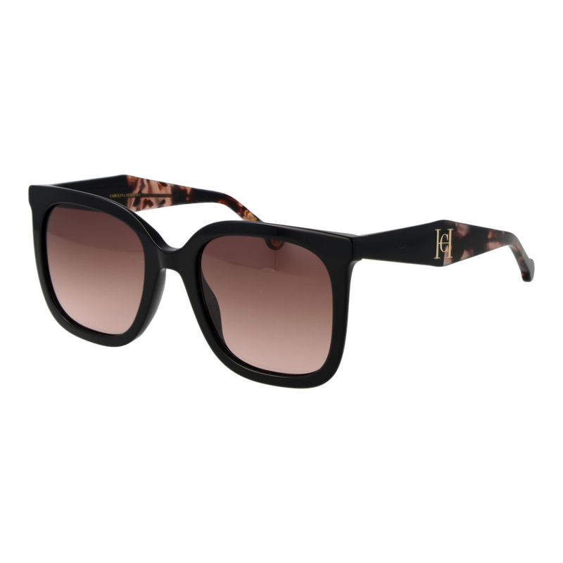 Black acetate sunglasses-null