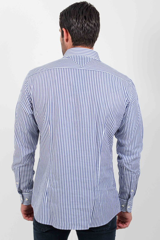Silky classic stripe sf shirt-null