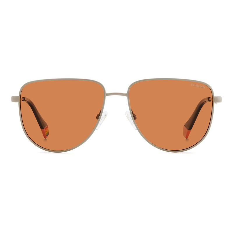 Gray metal sunglasses-null
