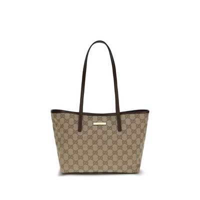 Beige polyester handbag, Beige, medium