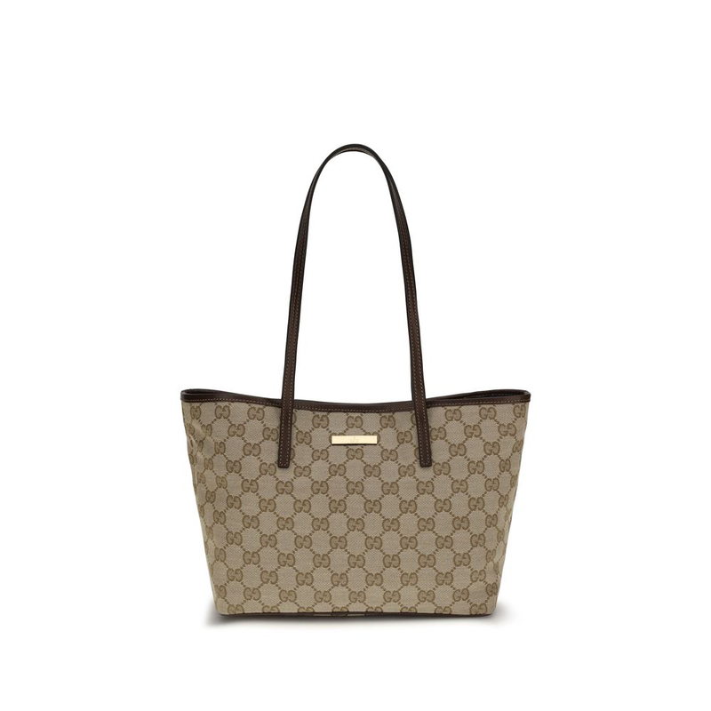 Beige polyester handbag-null