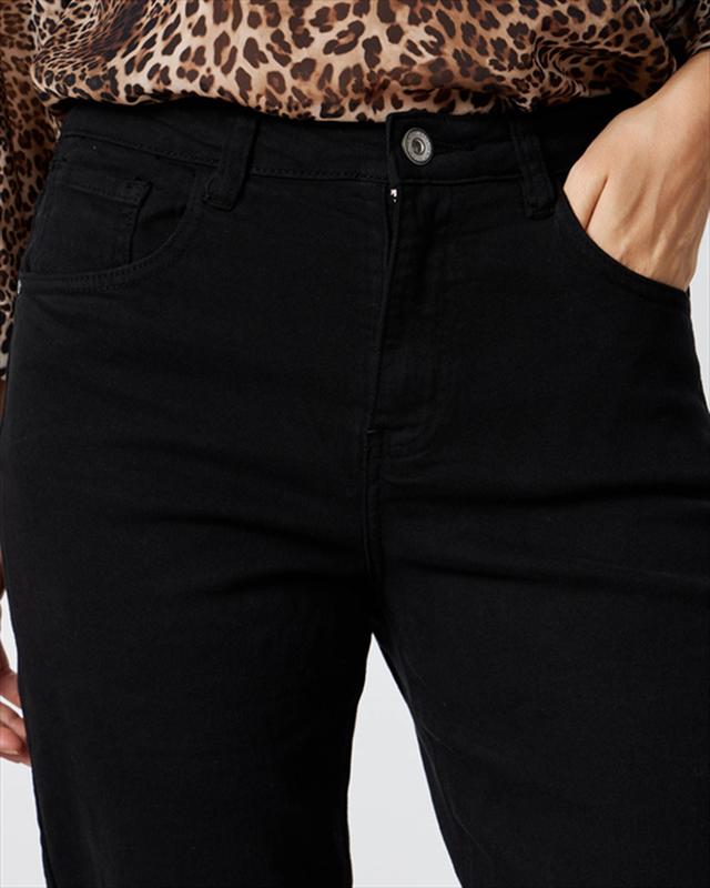 Trouser cotton mom fit-null