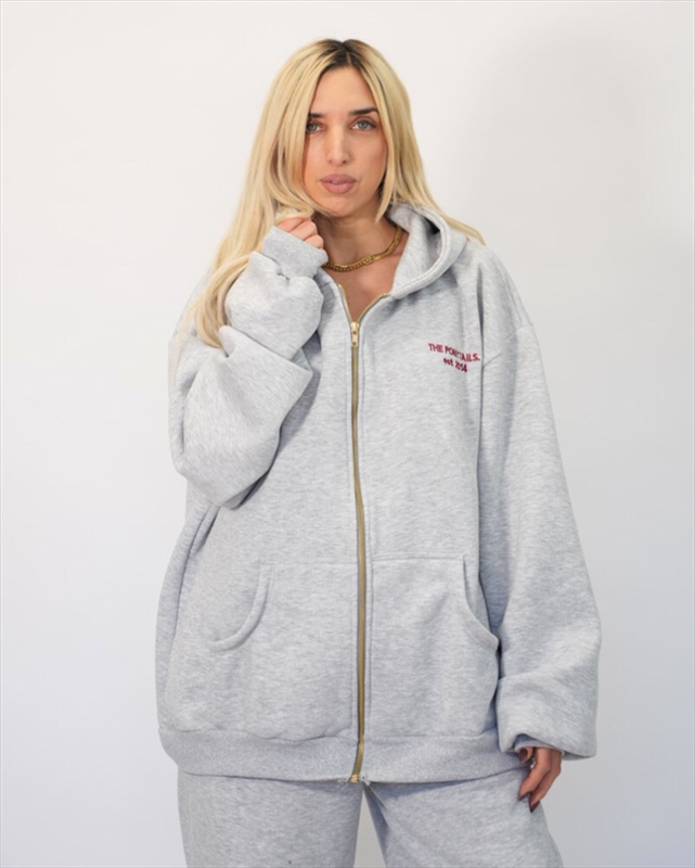 Ponytails sally hoodie with zipper pbfw2614-null