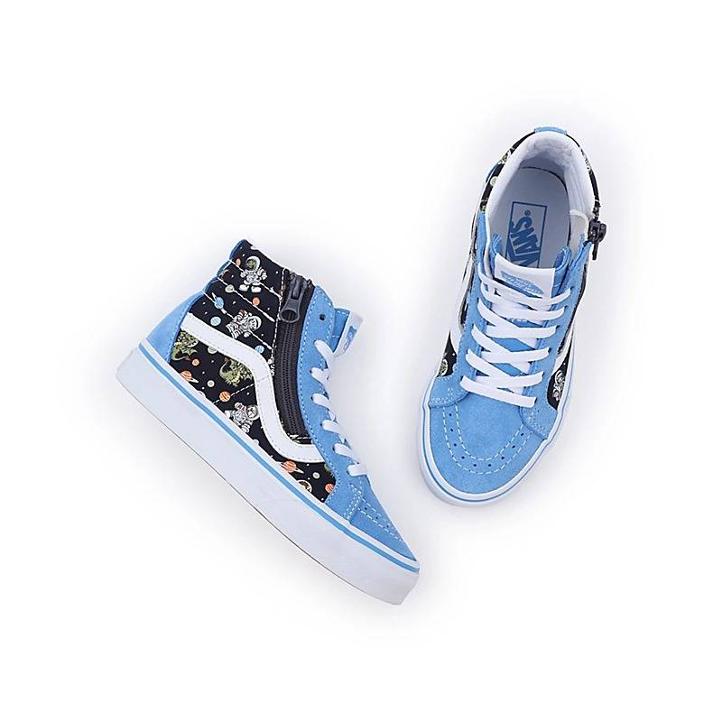 Vans kids sk8-hi reissue side zip shoes-null
