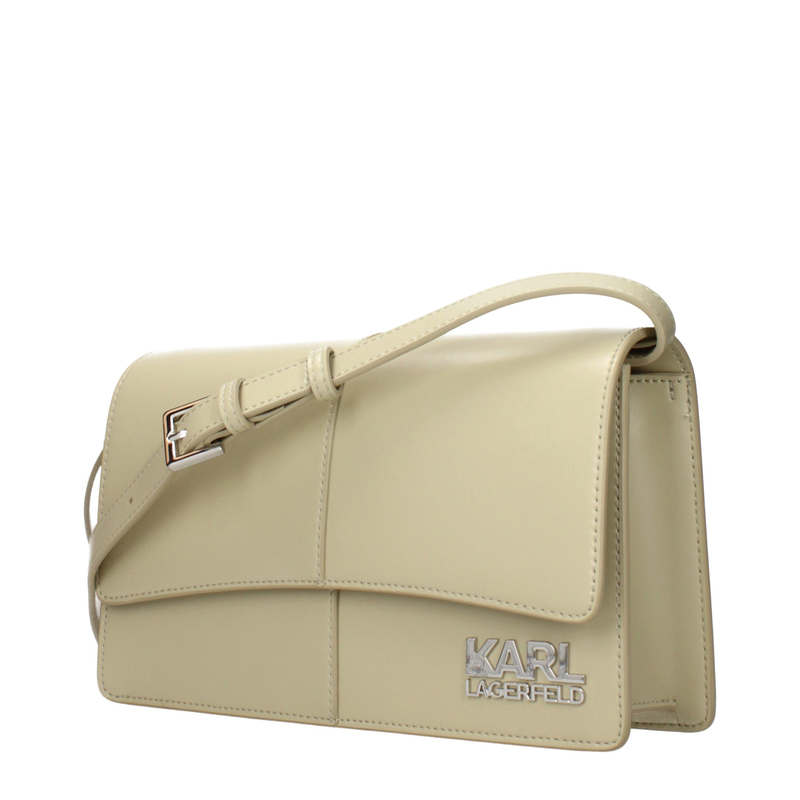 Green polyethylene crossbody bag-null