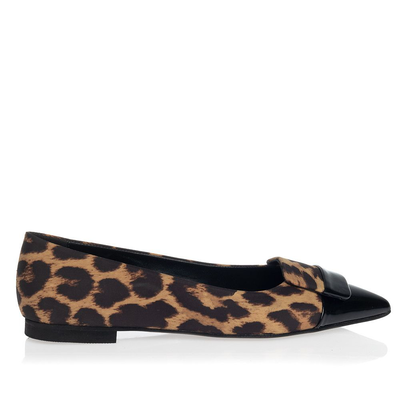 Sante shoes flat, Animal, medium