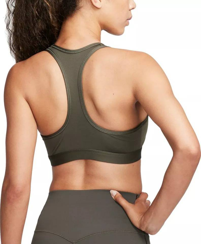 Womens swoosh medium-support padded bra image number null