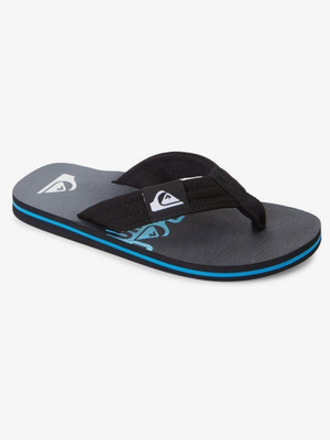 Quiksilver youth boys molokai layback - flip-flops (aqbl1005