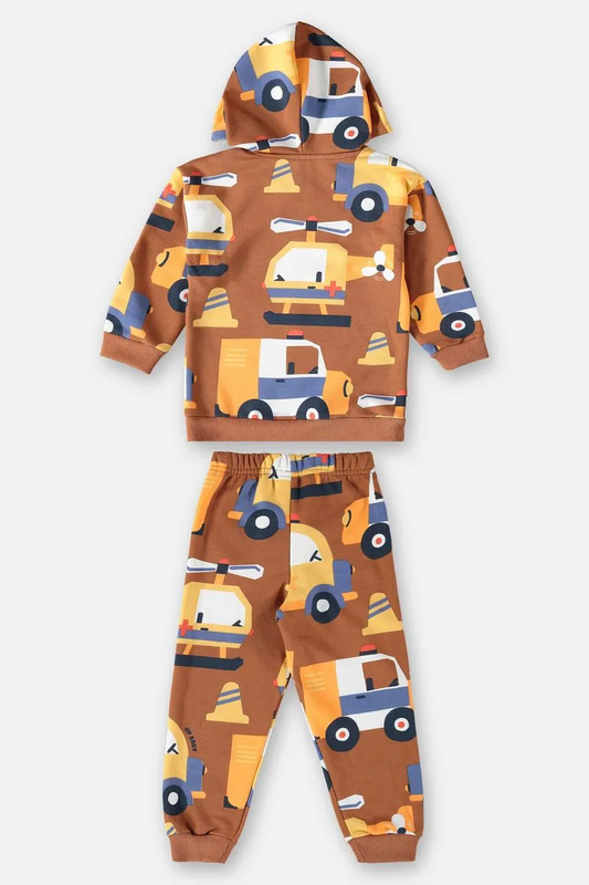 Product image: Set - sweatshirt and pants brown-null