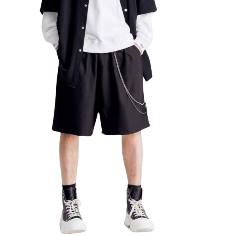 Mwm black capsule chain shorts-null