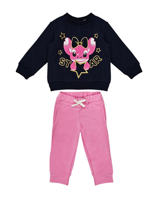 Set le trone noir girl, Blue, medium
