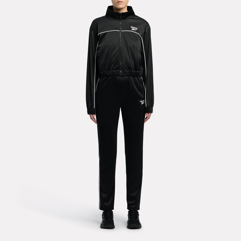Reebok women's justine piping tracksuit 2p-null